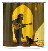 SurArt 74 Shower Curtain - Beyond T-shirts